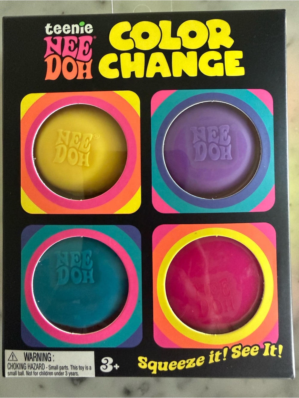 Nee Doh Teenie Color Change